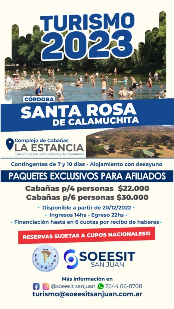 turismo 2023 santa rosa de calamuchita